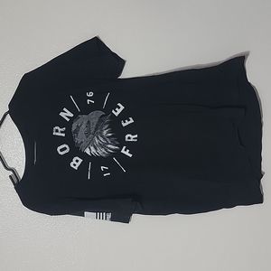 Mens Nine Line Apparel 2XL Born Free 1776 Shirt